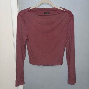 Wild Fable Long Sleeve Top - Mauve